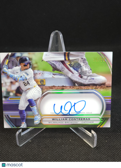 2025 Topps Tribute to Cleats William Contreras Auto /99 #TTC-WC