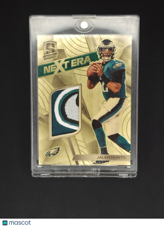 2020 Panini Spectra Next Era Jalen Hurts Gold Vinyl 1/1 #NE-JH