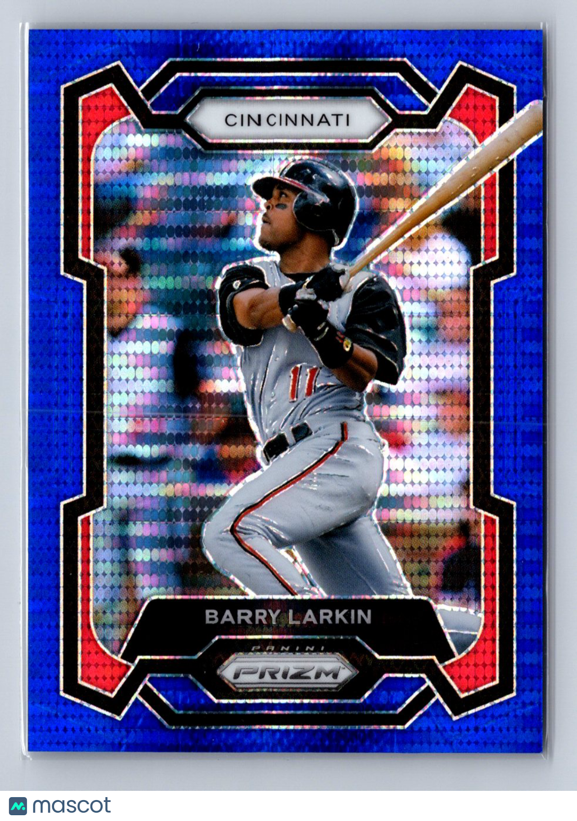 2024 Panini Prizm Barry Larkin Blue Pulsar /75 #139