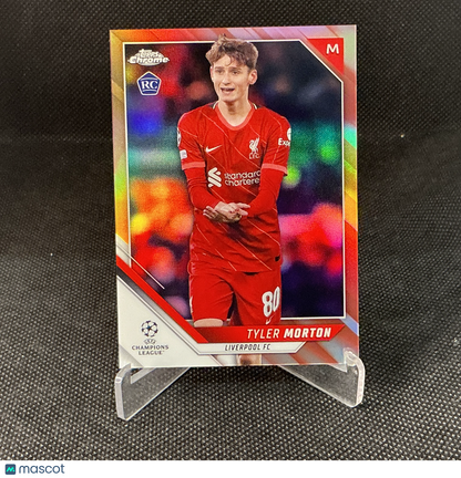 2021 Topps Chrome UCL Tyler Morton Rose Gold Refractor /125 #87
