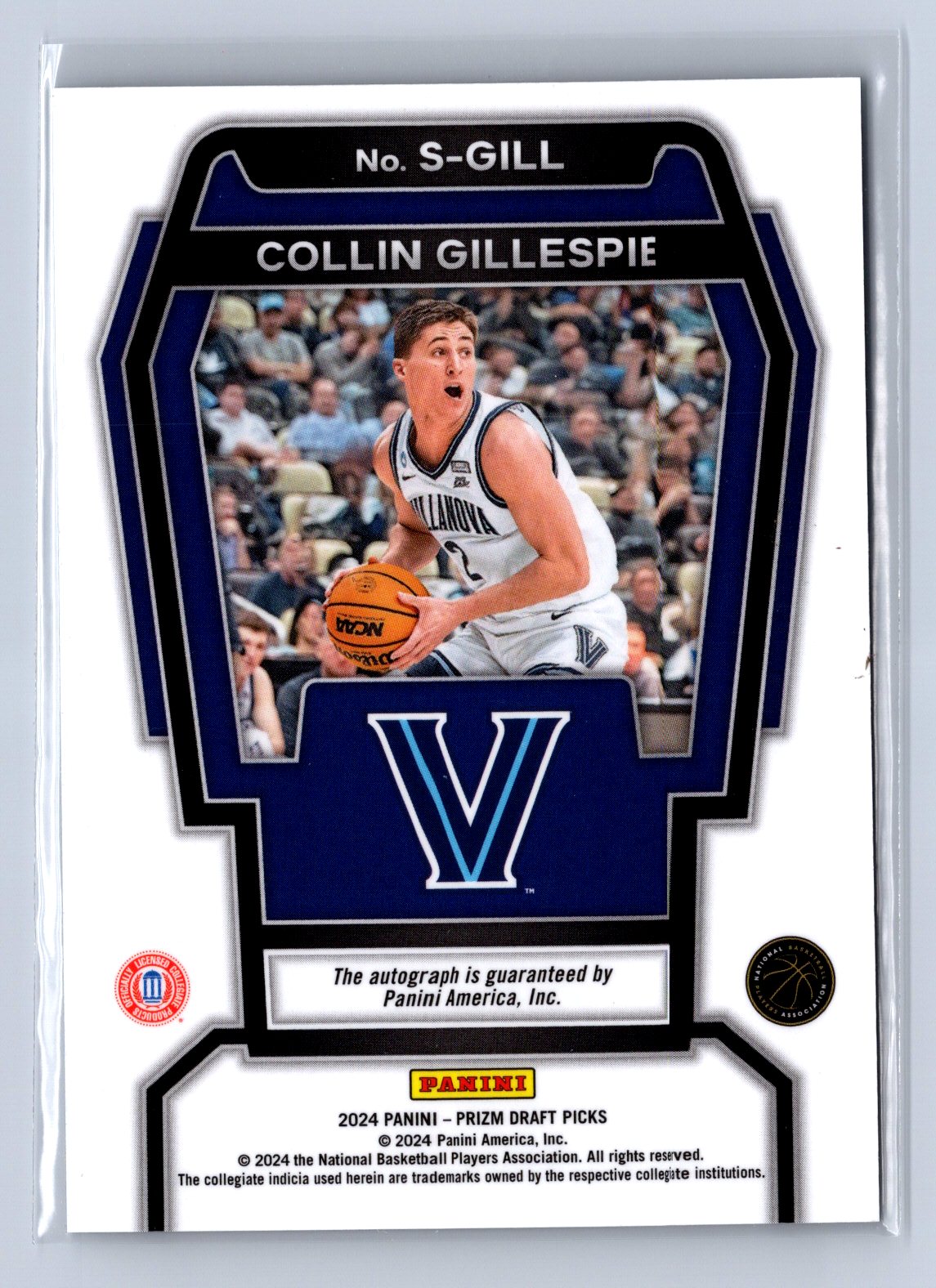 2024 Panini Prizm Draft Picks Collin Gillespie Auto #S-GILL