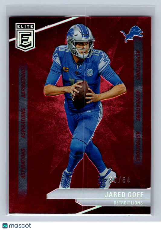 2024 Panini Elite Aspirations Jared Goff /84 #15