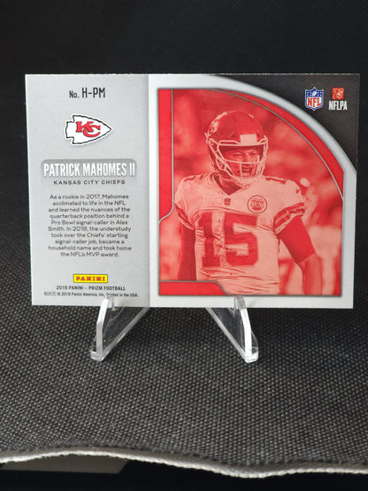 2019 Panini Prizm Patrick Mahomes II Hype #H-PM