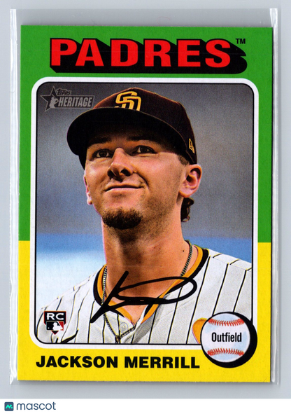 2024 Topps Heritage High Number Jackson Merrill #689