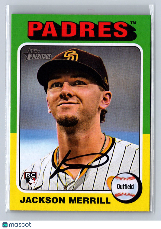 2024 Topps Heritage High Number Jackson Merrill #689