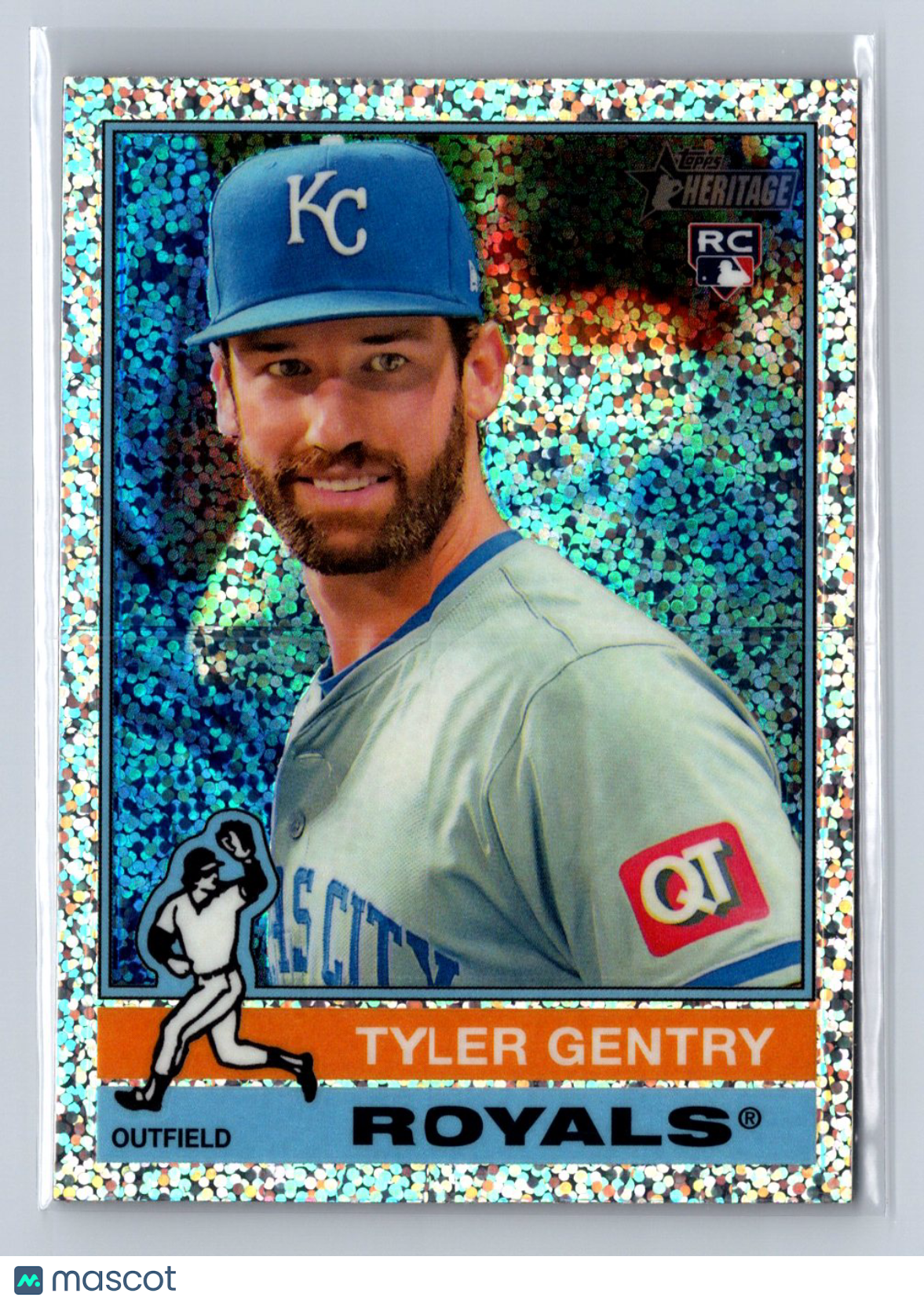 2025 Topps Heritage Tyler Gentry Sparkle #109