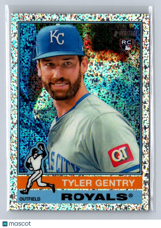 2025 Topps Heritage Tyler Gentry Sparkle #109