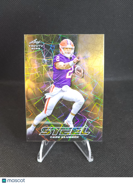 2023 Leaf Trinity Cade Klubnik Steel #S-18 1/1