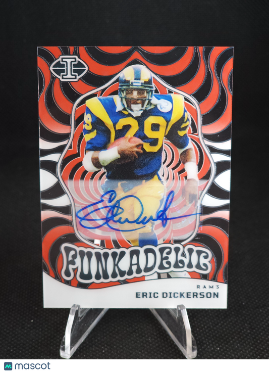 2024 Panini Illusions Funkadelic Eric Dickerson Red /25 #6