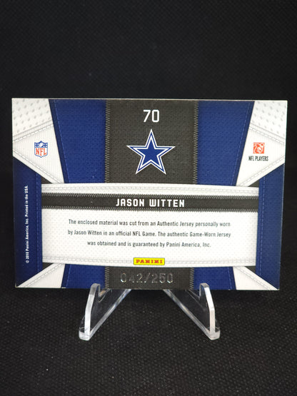 2013 Panini Certified Jason Witten Fabric of the Game Patch /250 #70
