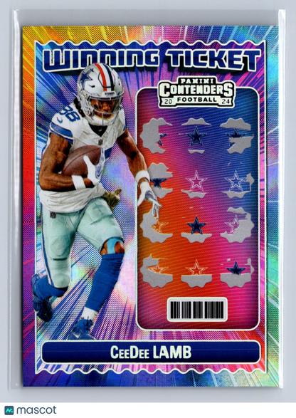 2024 Panini Contenders Winning Ticket CeeDee Lamb #10