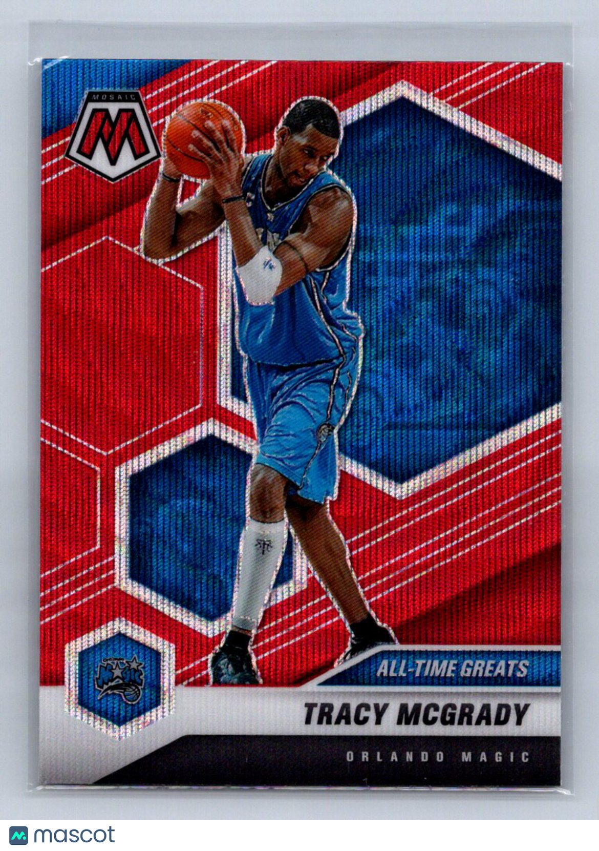 2020-21 Panini Mosaic Tracy McGrady Red Wave #287