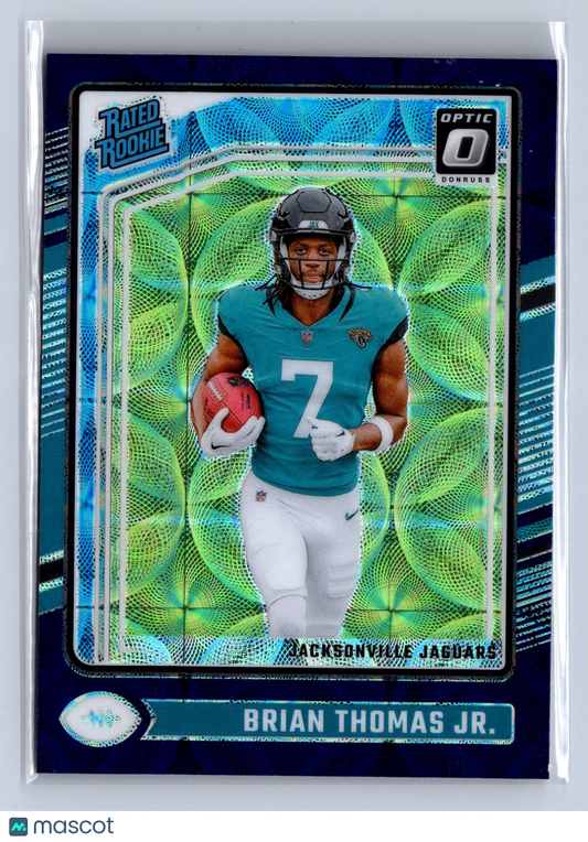2024 Panini Donruss Optic Brian Thomas Jr. Purple Scope #214