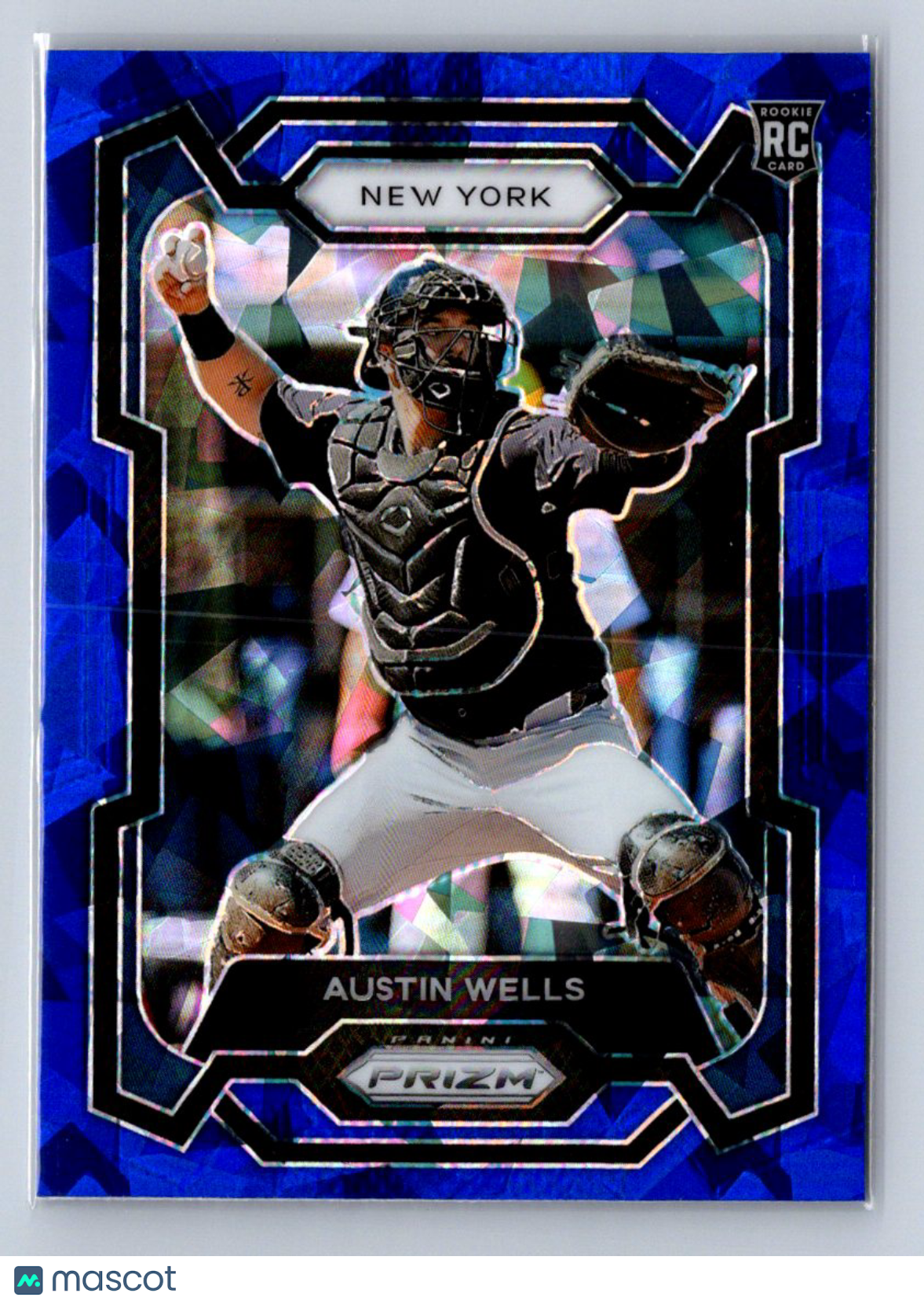 2024 Panini Prizm Austin Wells Blue Ice #193