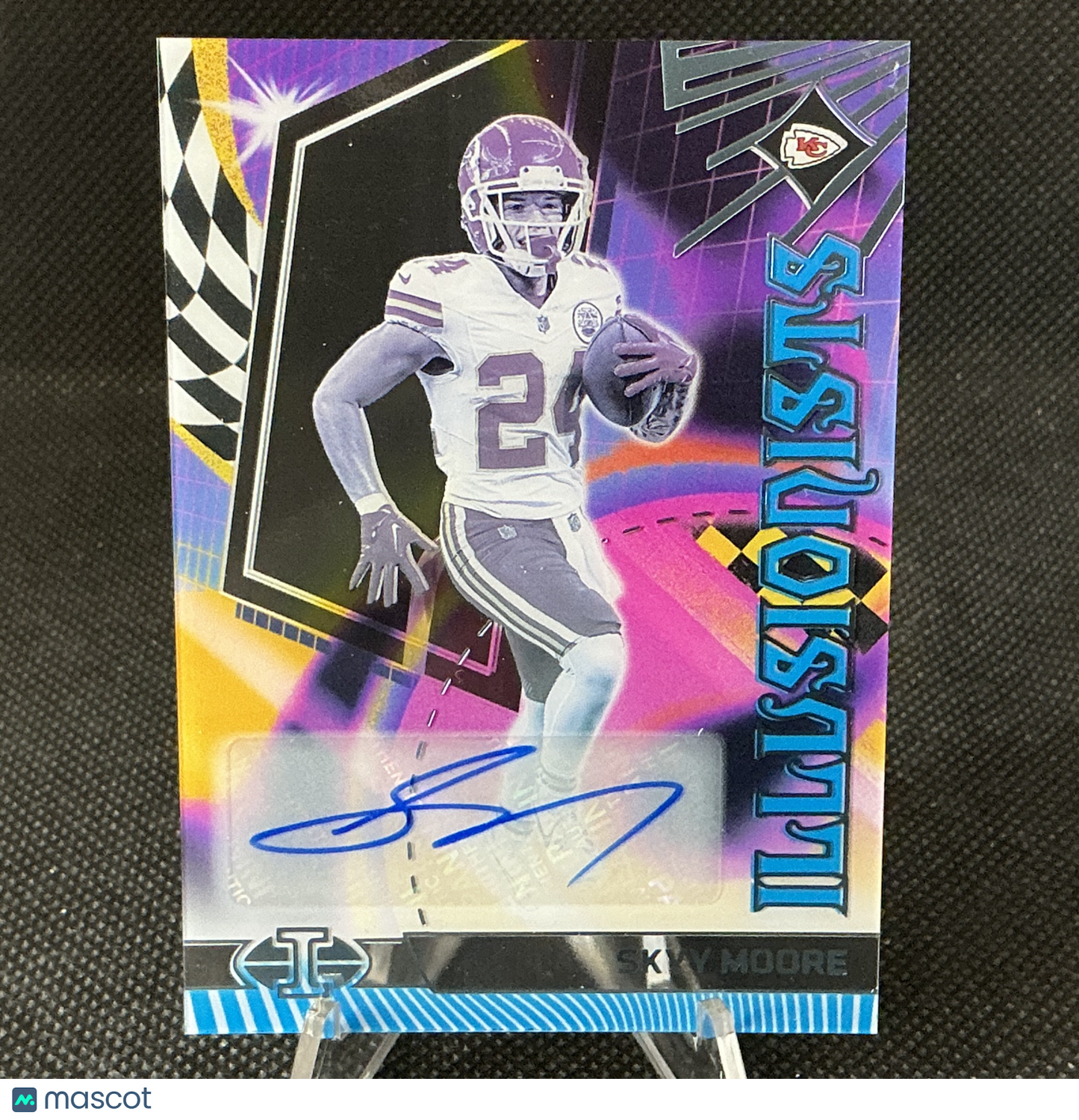 2023 Illusions Skyy Moore Illusionsts Blue /35 Auto #9