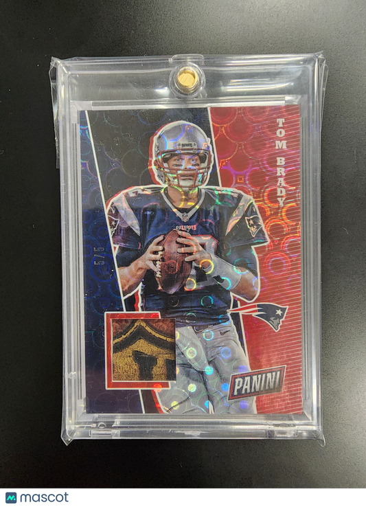 2017 Panini The National Tom Brady Game Used Ball Patch /5 #TB