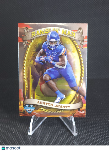 2024 Bowman Chrome University Ashton Jeanty Ramblin' Man #RM-8
