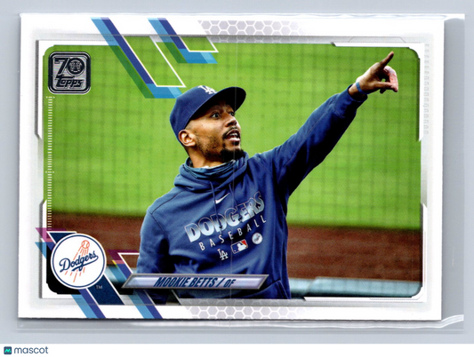 2021 Topps Series 1 Mookie Betts SP #13