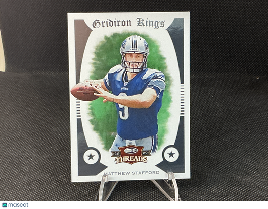 2009 Panini Threads Matthew Stafford Gridiron Kings #51