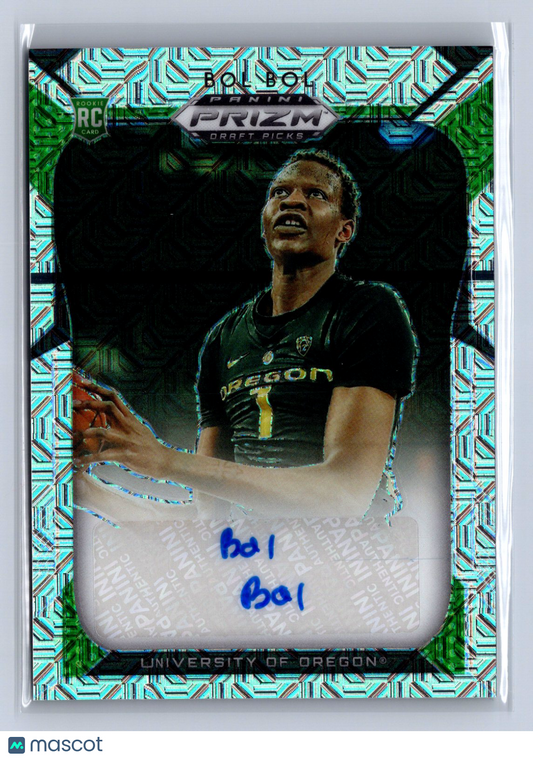 2019 Panini Prizm Draft Picks Bol Bol Mojo Auto /49 #44