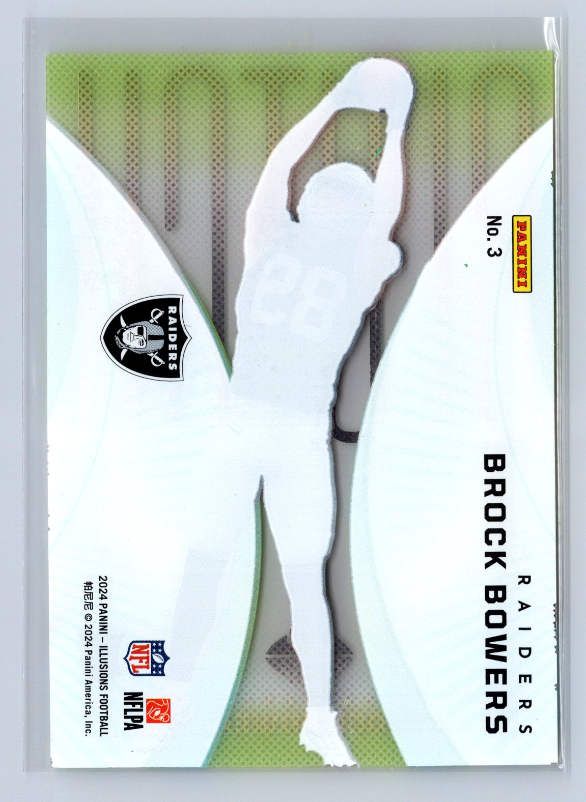 2024 Panini Illusions Brock Bowers Clutch #3