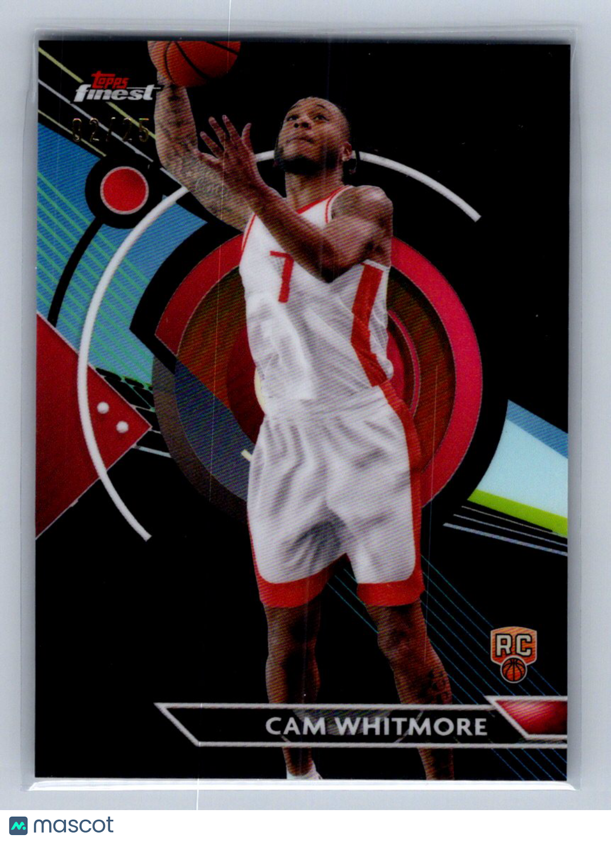 2024 Topps Finest Cam Whitmore Black Refractor /25 #79