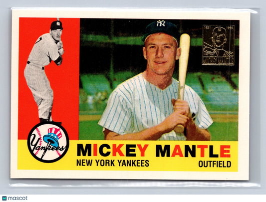 1996 Topps Mickey Mantle Commemorative Set Mickey Mantle #350