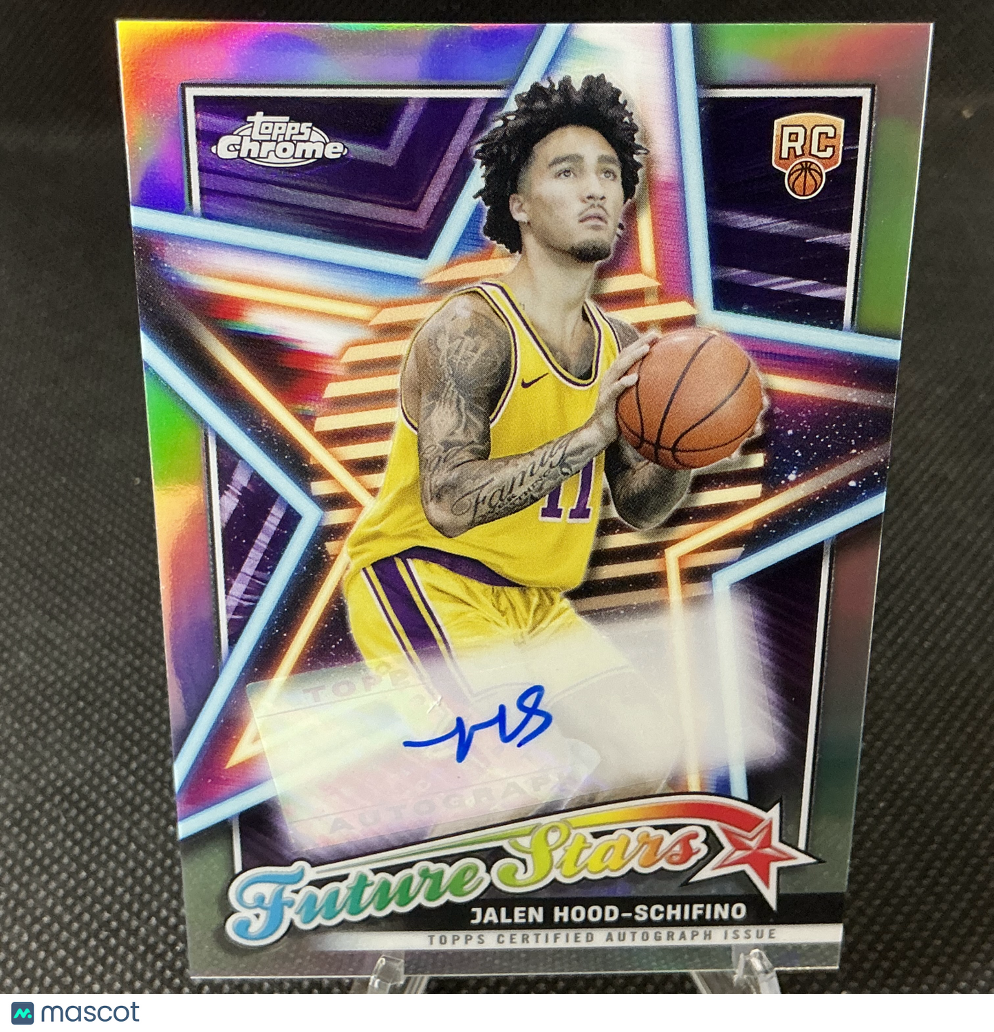 2023-24 Topps Chrome Basketball Jalen Hood-Schifino Future Stars Auto #FSA-JHS