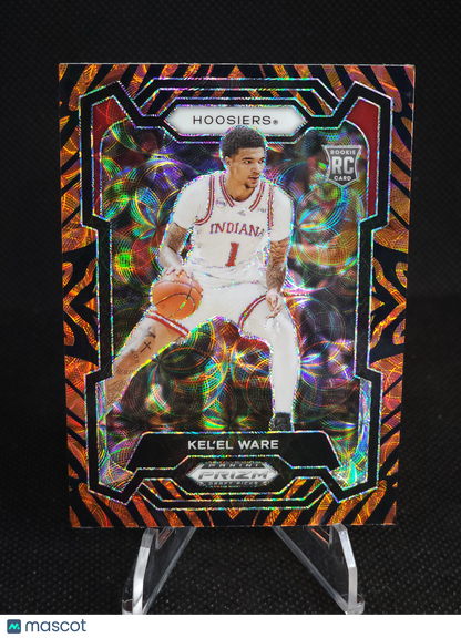 2024 Panini Prizm Draft Picks Kel'el Ware Tiger Stripe #24