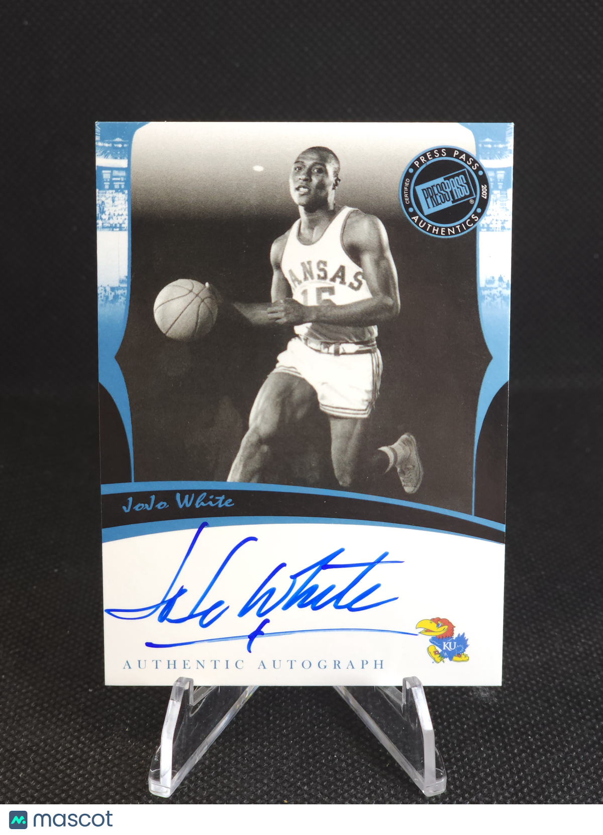 2007 Press Pass Legends Jo Jo White Auto