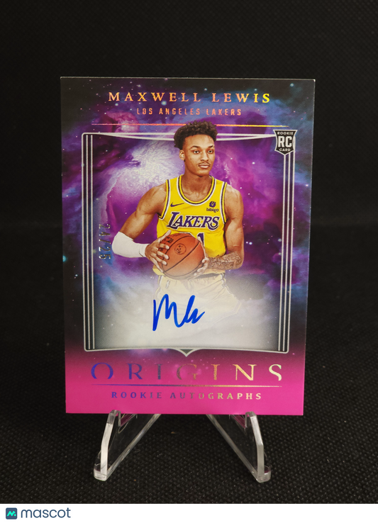 2023 Panini Origins Maxwell Lewis Pink Auto /25 #RA-MLL