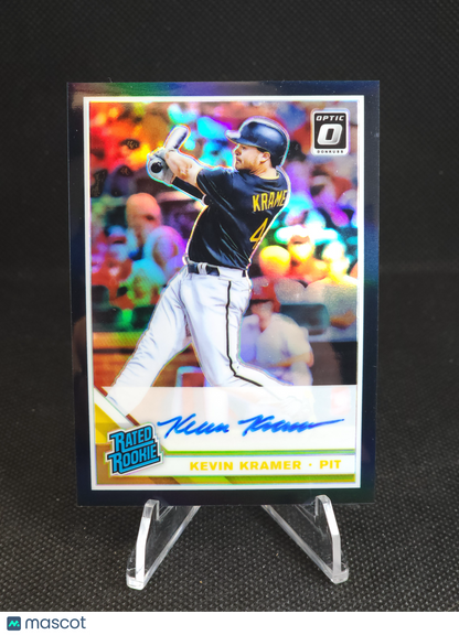 2019 Donruss Optic Kevin Kramer Black Prizm Auto /50 #RRS-KK