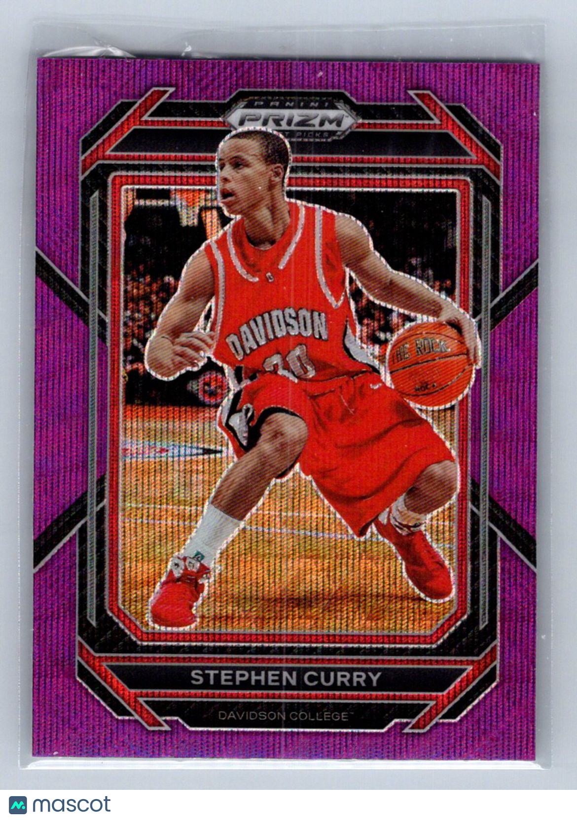 2023 Panini Prizm Draft Picks Stephen Curry Purple Wave #53
