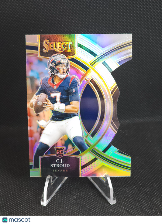 2023 Panini Select C.J. Stroud Silver Die-Cut #183