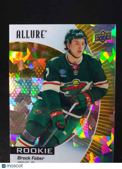 2023-24 Upper Deck Allure Brock Faber Yellow Taxi #112