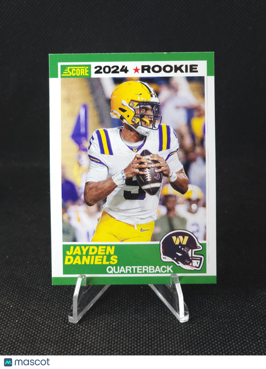 2024 Panini Score Jayden Daniels 35th Anniversary Rookie #2