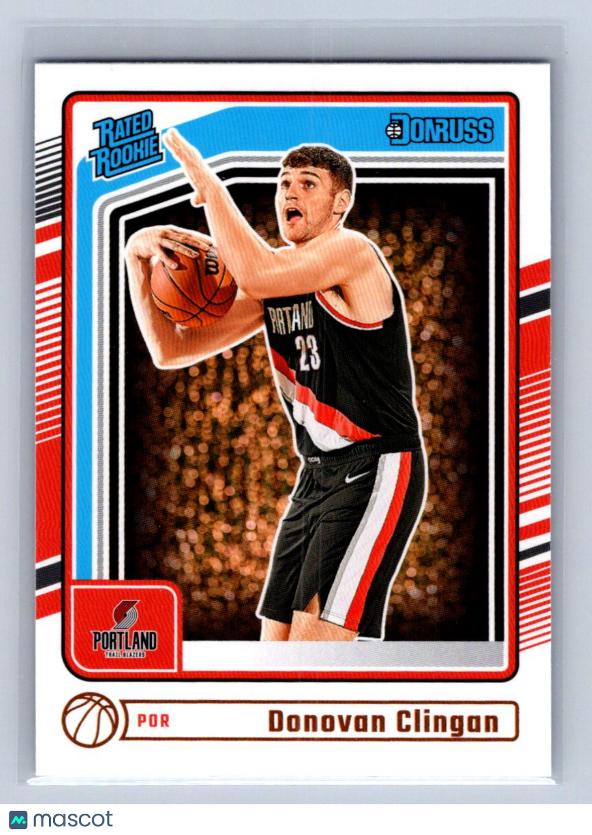 2024-25 Panini Donruss Rated Rookie Donovan Clingan #223