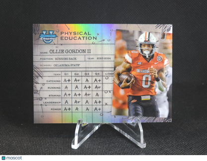 2024 Bowman Chrome University Ollie Gordon II Physical Education SP #PE-8