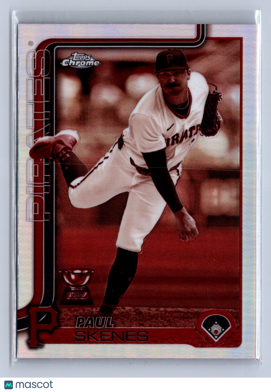 2025 Topps Chrome Paul Skenes Sepia Refractor #300
