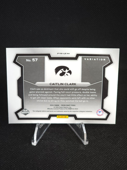 2023 Panini Prizm Caitlin Clark Variation Green #57