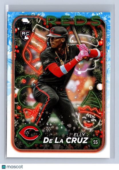 2024 Topps Holiday Elly De La Cruz #H102