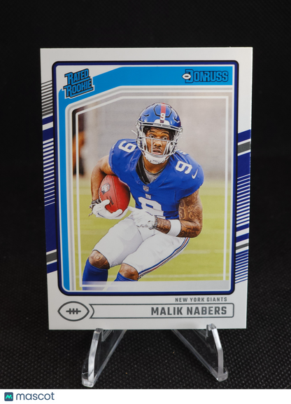 2024 Panini Donruss Malik Nabers #383