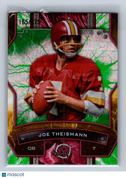 2024 Topps Resurgence Joe Theismann Green Surge /175 #99