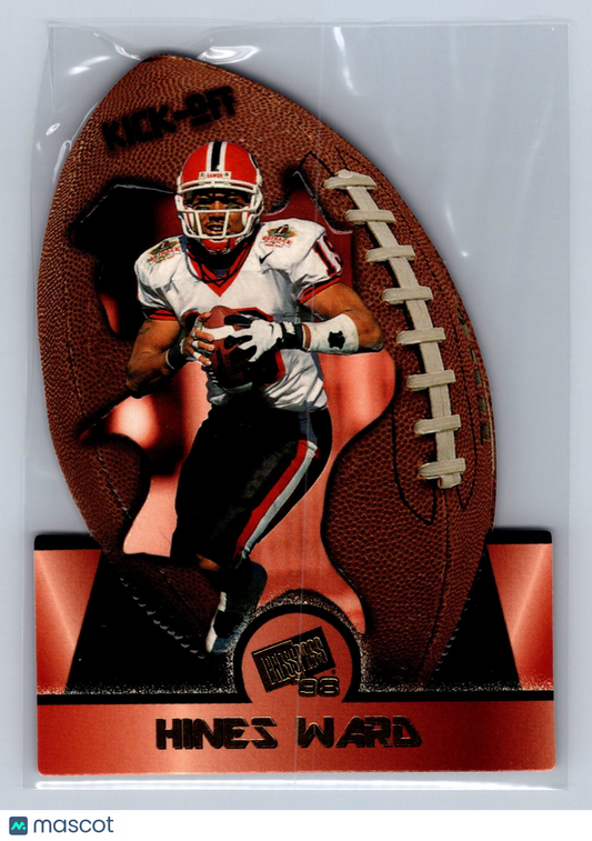 1998 Press Pass Kick-Off Hines Ward Die-Cut #32