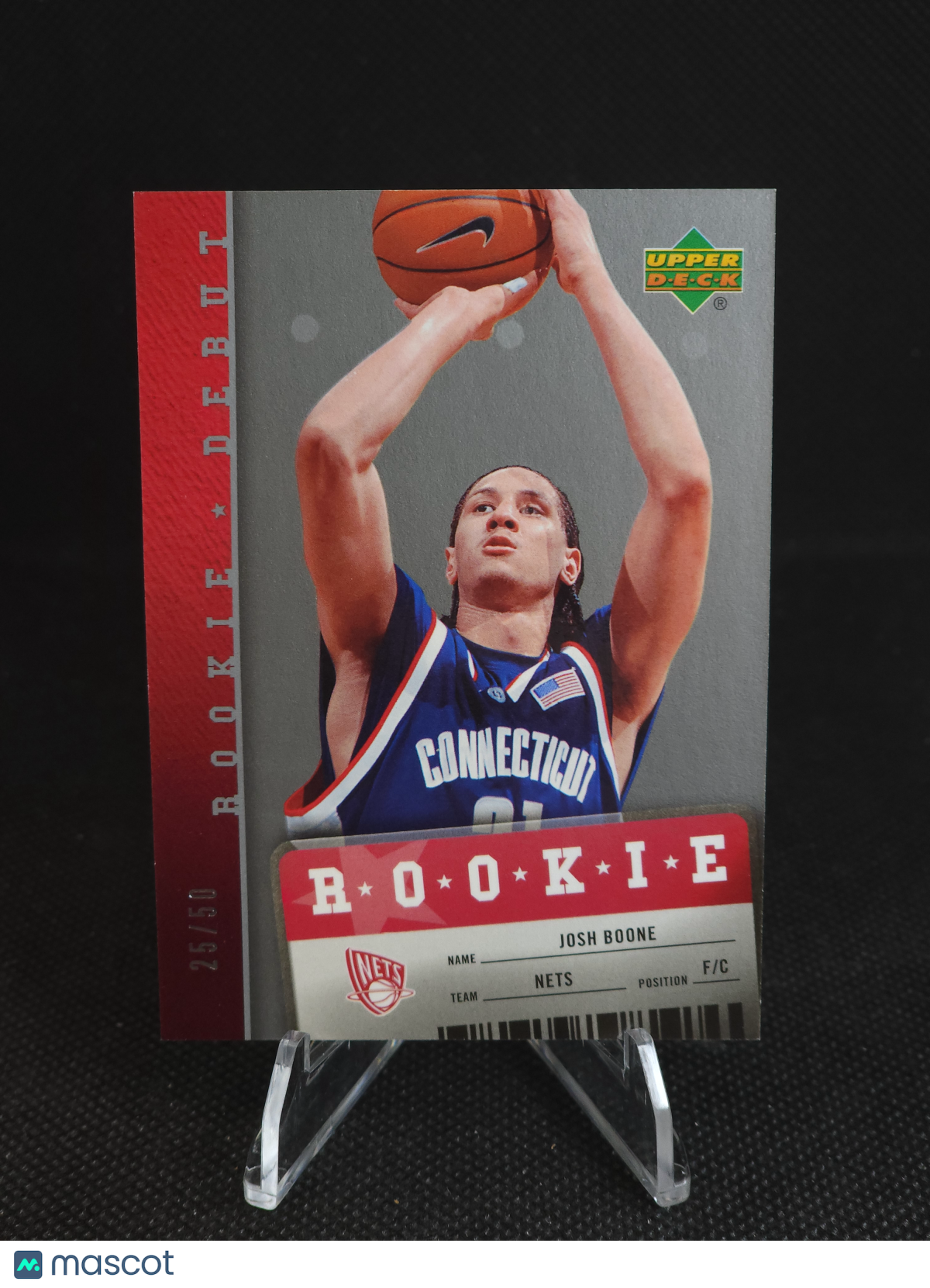 2006-07 Upper Deck Rookie Debut Josh Boone /50 #126