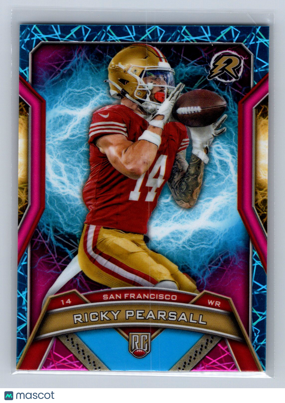 2024 Topps Resurgence Ricky Pearsall Blue and Pink Shock #183