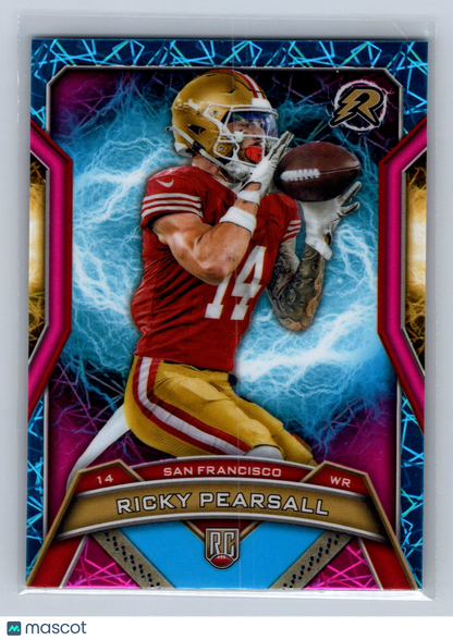 2024 Topps Resurgence Ricky Pearsall Blue and Pink Shock #183