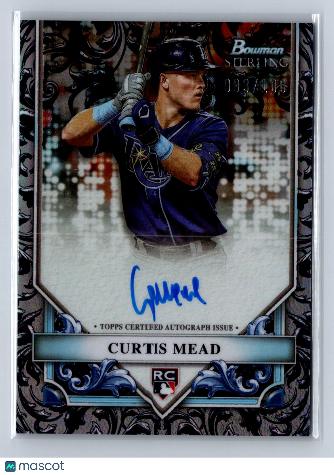 2024 Topps Bowman Sterling Curtis Mead Auto /100 #RA-CM