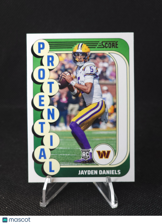 2024 Panini Score Jayden Daniels Protential #3