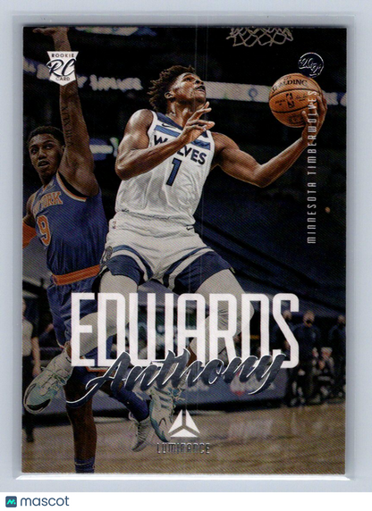 2020-21 Panini Chronicles Luminance Anthony Edwards #143